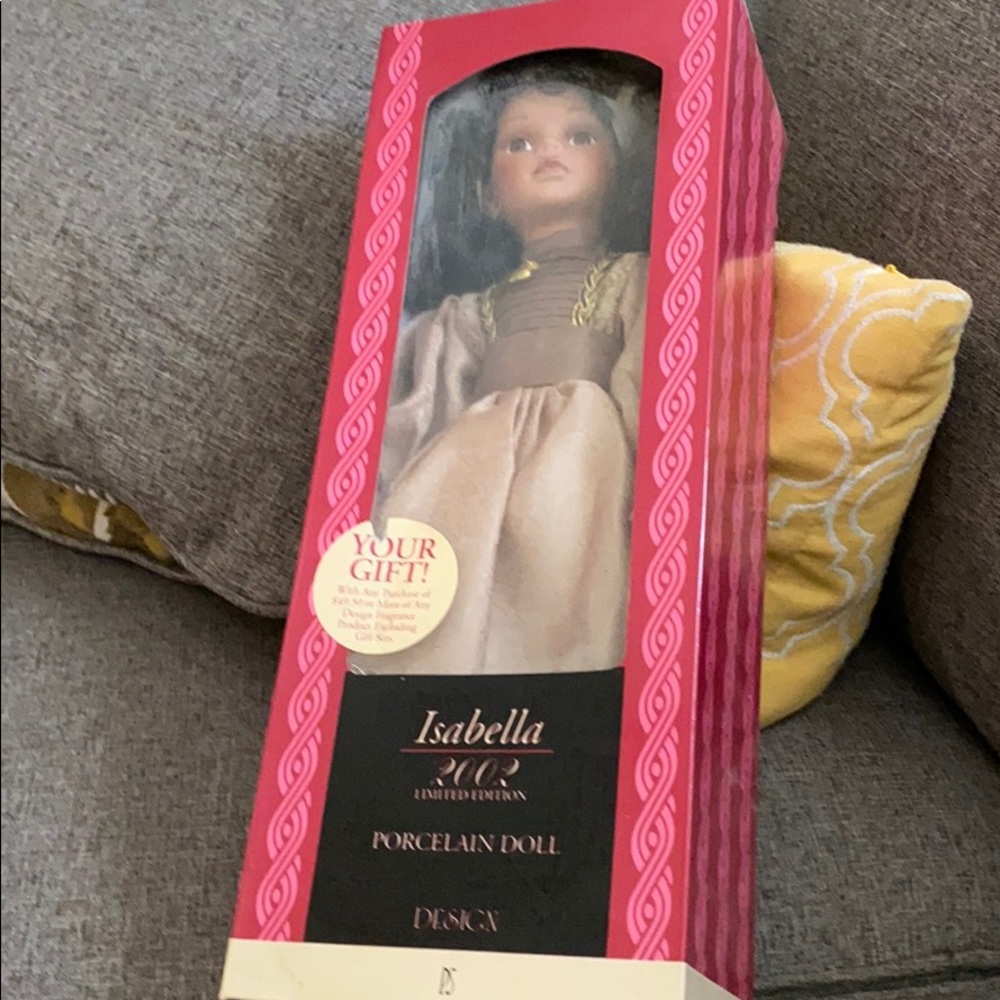 Isabella 2002 Limited Edition Porcelain Doll